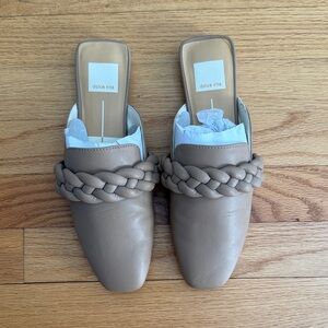 Dolce Vita Women's Taupe Braided Mules